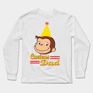 Curious George of Daddy Long Sleeve T-Shirt